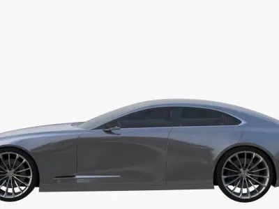 Mazda Vision Coupe Concept 3D model
