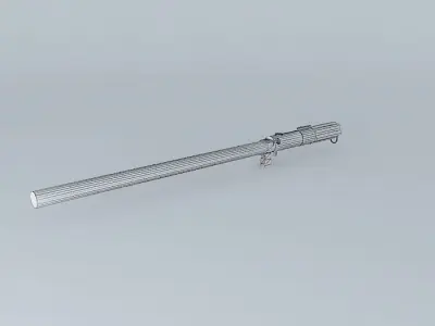 Star Wars Luke ANH LightSaber Free 3D model