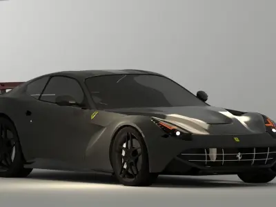ferrari california sports car 3D model