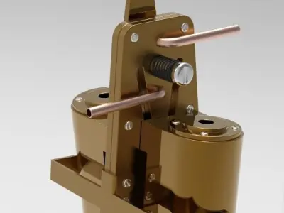 Steam Engine 3D model