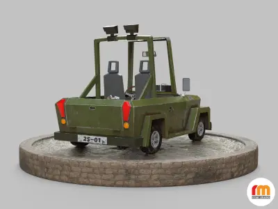 Car classic model design 3D model