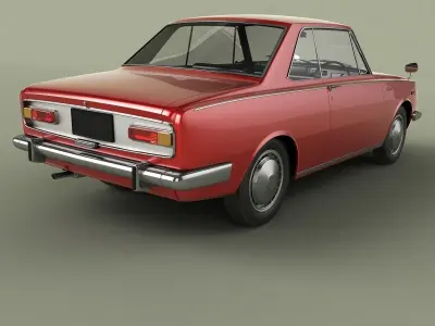 Toyota Corona RT50 Coupe 3D model