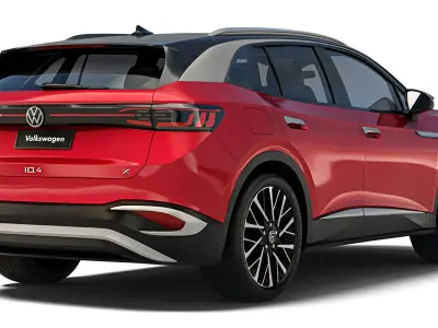Volkswagen ID4 X 2021 3D model