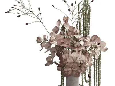 Flower In Vase 124 3D model