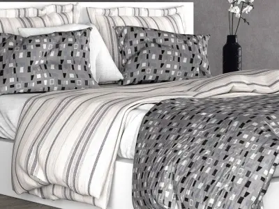 Bedroom set 11 3D model