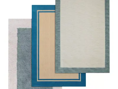Rug Set 980 3D model