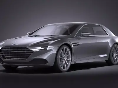 Aston Martin Lagonda 2016 VRAY 3D model