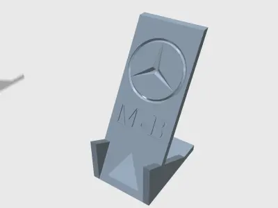 Phone holders cars logo easy print 3D model
