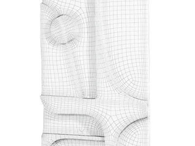 wall decor 3D model shop