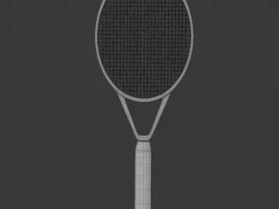 tennis racket 3D model purchase
