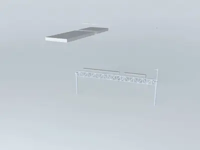 EDIT ME Freeway sign 2 Free 3D model