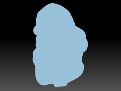 Santa Claus 3D print model 4