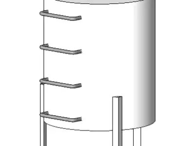 TANQUE DIESEL  3D model