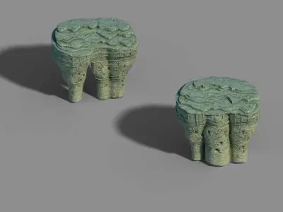 Stone Zhenmo Cave - Shitai 01 3D model