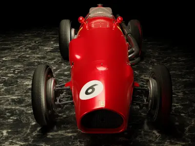 Ferrari 500 F2 1952 3D model