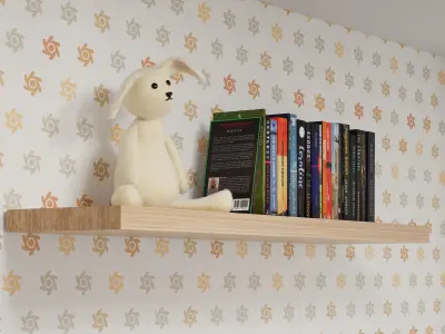 Kid room interior design 3D model