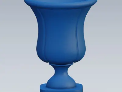 Garden urn planter16 3D model