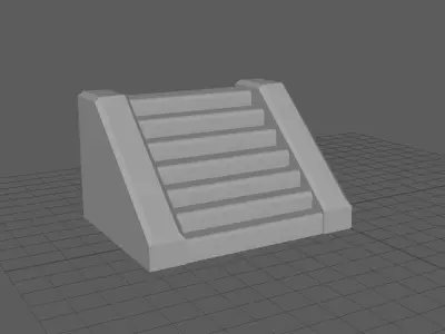 steps step stool Free 3D model