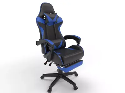 Gaming Chair Low-poly 3D model get