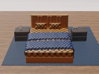 BEDROOM FULL 3D model
