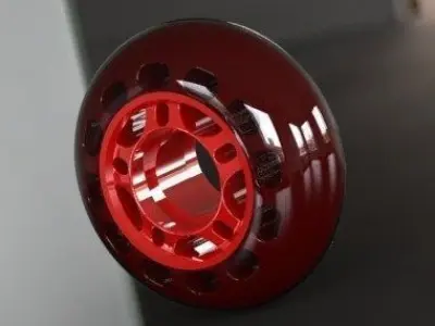 Skate wheel Free 3D model