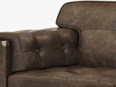 Smania Livingstone sofa 3D model