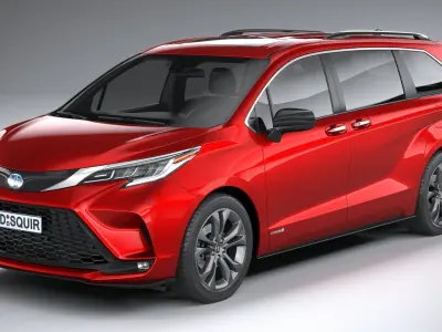 Toyota Sienna XSE 2021 3D model