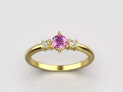 Ring zirconia  82 3D print model