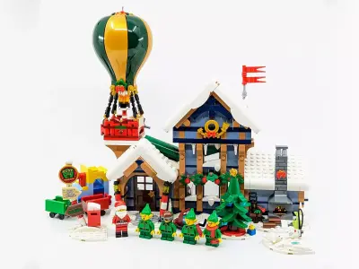 TwindBricks3D - 10339 Santa Post Office 3D print model