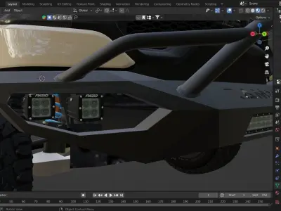 2023 Dodge RAM 1500 TRX RAMMOTH 3D model