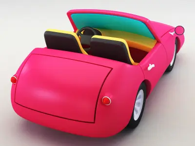 Toy Sport Car 3D model