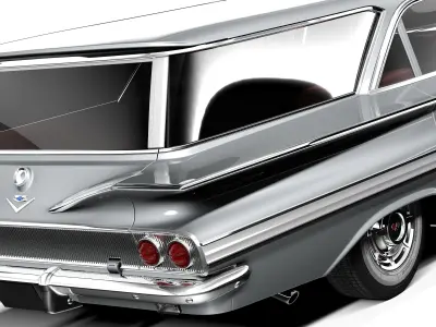 Chevrolet Nomad Wagon 1960 3D model