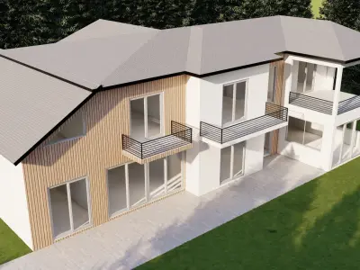 Modern House 18 3D model