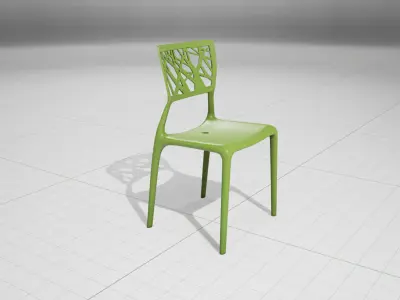 Viento Dining Chair UE4 3D model