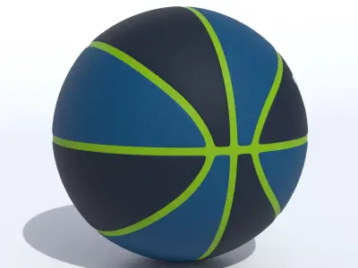Wilson Minnesota Timberwolves Basketball 3D model
