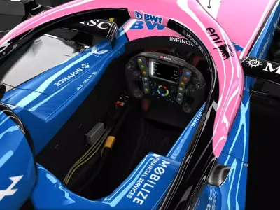 Alpine A525  3D model