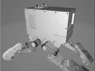 Fulure Exploration robot newbie ex2 3D model