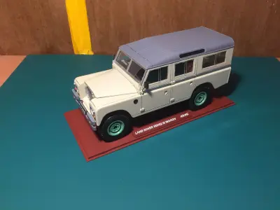 Land Rover 3 series Wagon 1 to 18  scale model series   3D print model