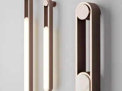 KHIPAN WALL SCONCE-Carlyle Low-poly 3D model