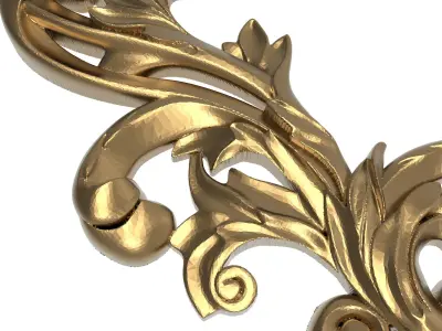  decorative pattern ready for 3D printing 3D model 106