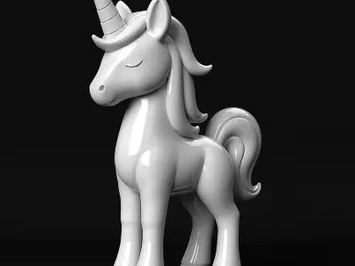 Unicorn 3D print model