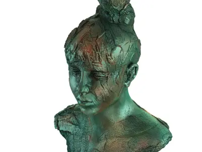 Sculpture by Beata Belanski Demko 3D model