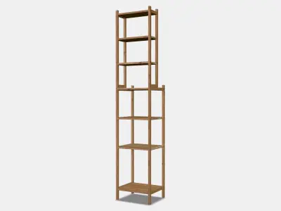 RAGRUND Shelving unit Low-poly 3D model