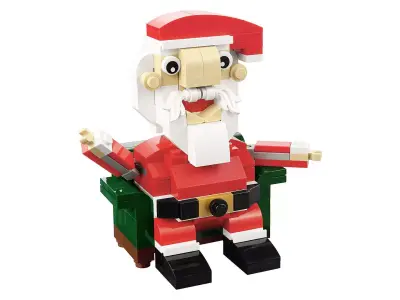 TwindBricks3D - 40206 LEGO Santa 3D print model