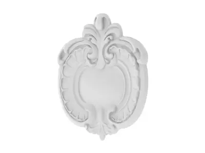 Cartouche Ornament 006 3D model