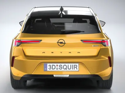 Opel Astra 2022 3D model