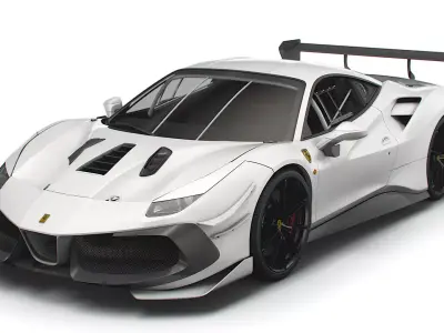 Ferrari GTB 488 EVO 2021 3D model