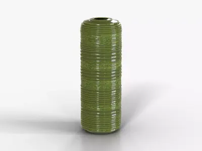 Vase Ceramic H44 Low-poly 3D model