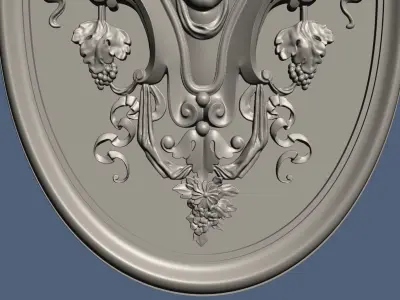 Reinassence decorative element 3D model