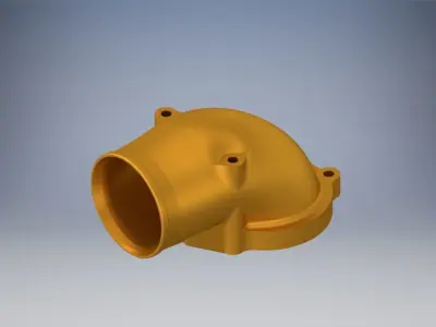 C20xe Powercap 71 mm no fitting RIGHT PIPE 3D print model